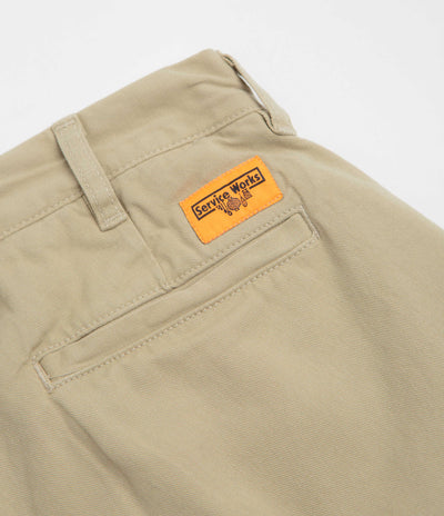 Service Works Drill Part Timer Shorts - Khaki